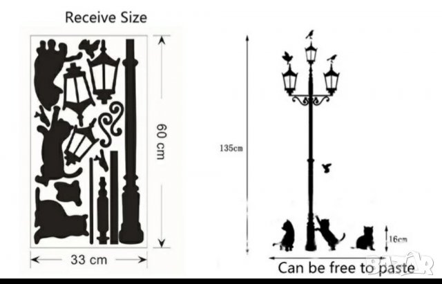 Стикери за стена , снимка 6 - Декорация за дома - 32928990