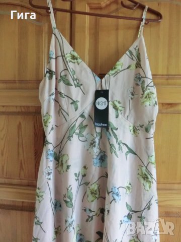 Нова дълга рокля, отпред къса, снимка 3 - Рокли - 33465613