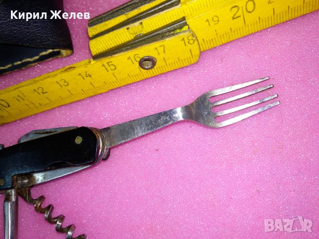 INOX Старо НЕМСКО БОЦМАНСКО МНОГОФУНКЦИОНАЛНО ДЖОБНО НОЖЧЕ Рядък КОЛЕКЦИОНЕРСКИ МОДЕЛ в КАЛЪФ 43163, снимка 13 - Други ценни предмети - 44010249