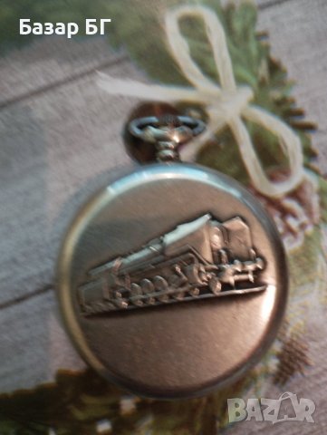 Часовник СССР Молния, снимка 4 - Джобни - 39158956