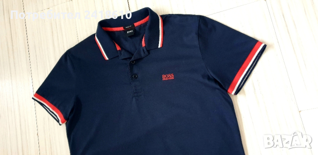 Hugo Boss Paddy  Cotton Regular Fit Mens Size M ОРИГИНАЛНА Тениска!, снимка 9 - Тениски - 53504058