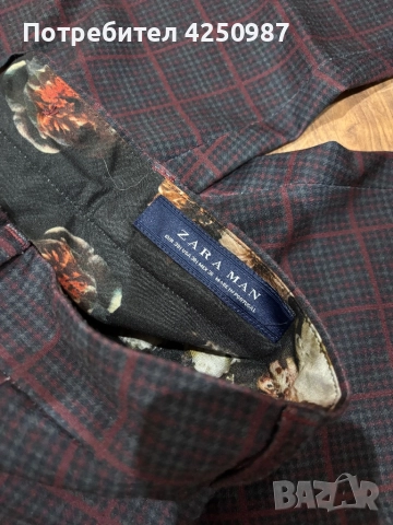Мъжки панталон Zara, снимка 4 - Панталони - 52124091