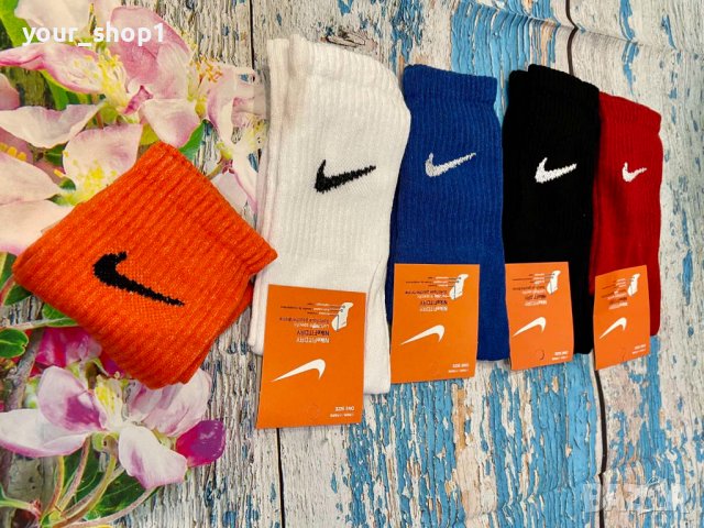 дълги чорапи NIKE 12 цвята унисекс модел, снимка 3 - Други - 38257081