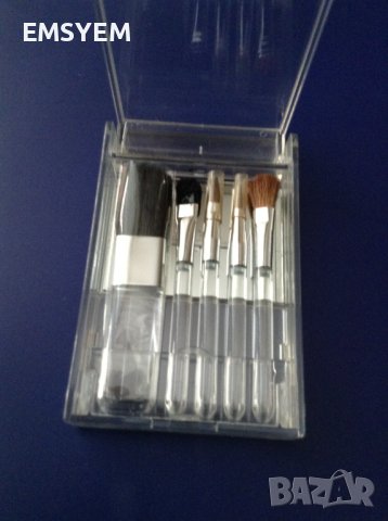 комплект мини четки за грим , снимка 2 - Други - 43159436