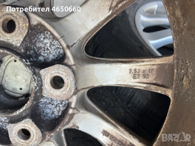 17 цолови алуминиеви джанти за Порше Каен, снимка 7 - Гуми и джанти - 52463385