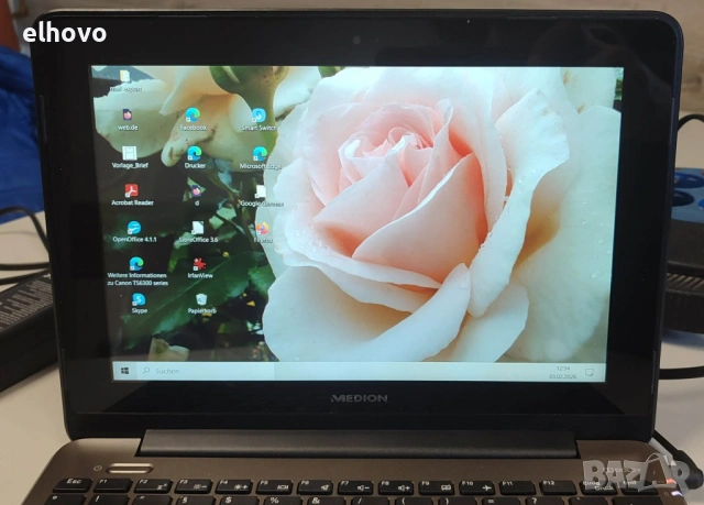 Лаптоп/Нотбук Medion Akoya ML-211004, снимка 6 - Лаптопи за дома - 53338028