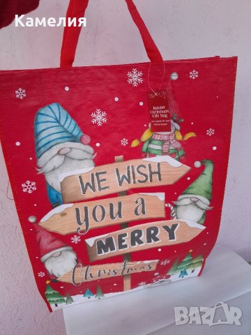 Коледна еко торба