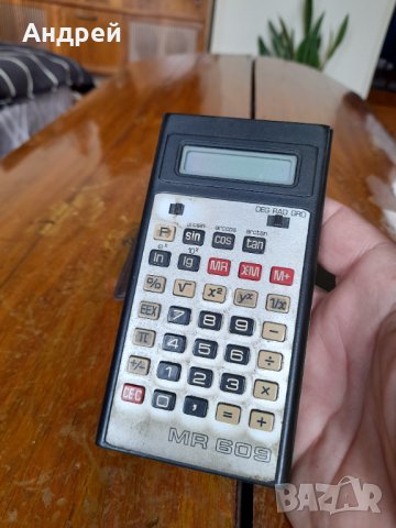 Стар калкулатор MR 609 #2, снимка 3 - Други ценни предмети - 40822533