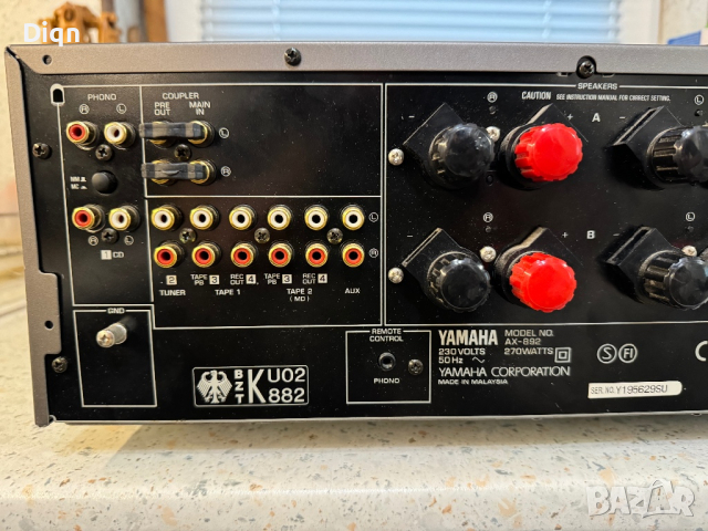 Yamaha AX-892, снимка 13 - Ресийвъри, усилватели, смесителни пултове - 44846939