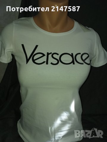 Дамски тениски Versace , снимка 2 - Тениски - 26576896