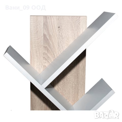 Етажерка за книги с модерен дизайн, снимка 4 - Етажерки - 43163086