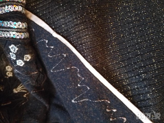 Подарявам поло с пайети, снимка 5 - Блузи с дълъг ръкав и пуловери - 43777534