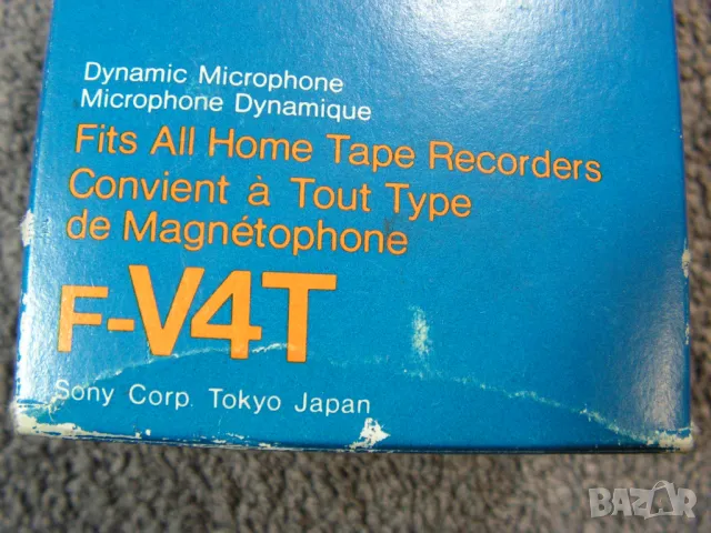  Динамичен микрофон „Sony” FV-4T Нов !, снимка 6 - Микрофони - 48661237