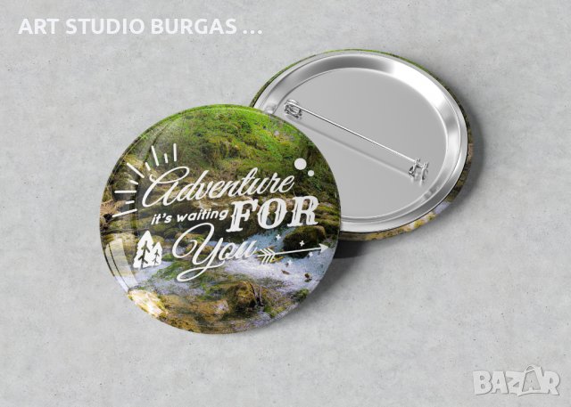 Персонализирани значки с надпис или снимка, снимка 11 - Други - 36746268