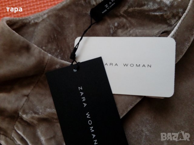 Блузка zara, снимка 5 - Тениски - 26463487