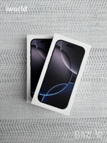 НЕРАЗПЕЧАТАН❗️ iPhone 16 Pro ❗️Лизинг от 75лв/м ❗️black Titanium❗️ 128, снимка 1
