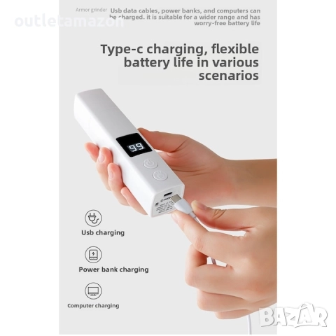 Електрически тример за нокти за животни, снимка 4 - За котки - 52752675