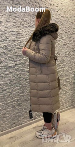 🔝Стилно зимно дълго дамско яке с качулка🔝, снимка 2 - Якета - 43284123