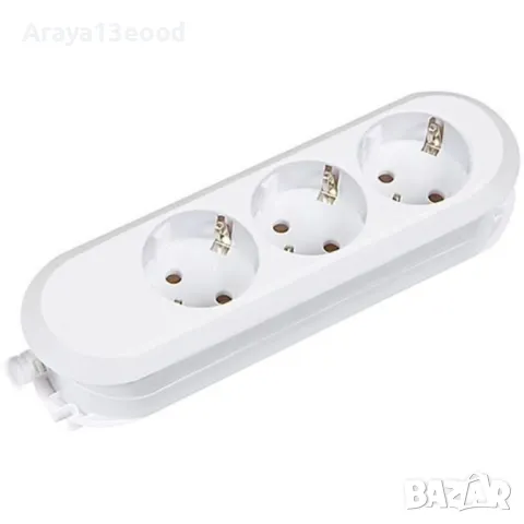 Разклонител Bachmann SMART 3 гнезда и защита за деца, снимка 2 - Други - 48231921