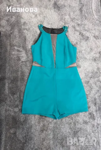 Красив дамски гащеризон с камъни, снимка 2 - Гащеризони - 50284835