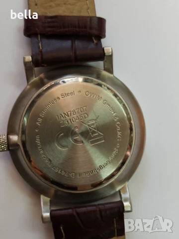 Мъжки стилен часовник AURIOL ,батерия в запазен вид ,работещ, снимка 4 - Мъжки - 50904338