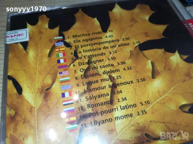 ЙОРДАНКА ХРИСТОВА-ОРИГИНАЛНО ЦД 2805251331, снимка 9 - CD дискове - 50457230