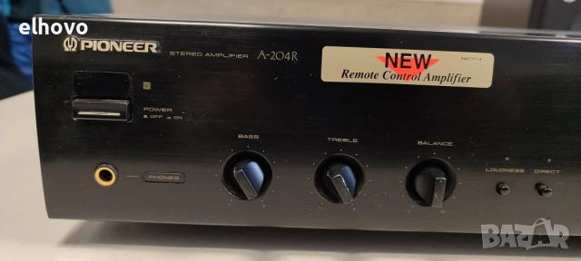 Стерео усилвател Pioneеr A-204R#1, снимка 4 - Ресийвъри, усилватели, смесителни пултове - 53379652