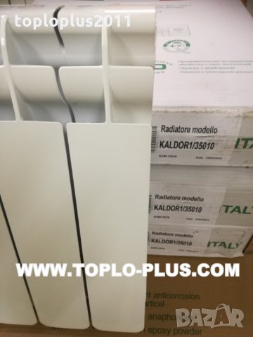 Италиански алуминиеви радиатори Н350, снимка 5 - Радиатори - 28553885