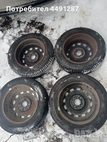 Метал джанти Ford, все сезонни 175/65/14 цола, снимка 8 - Гуми и джанти - 53089226