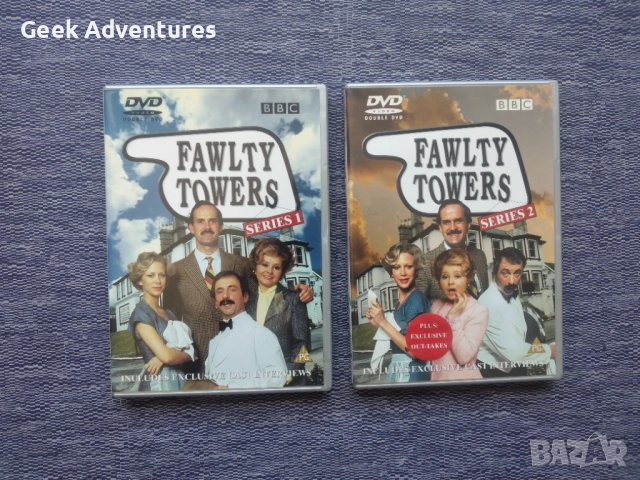 Fawlty Towers Series 1 & 2 DVD Британски Хумор Ситком двд