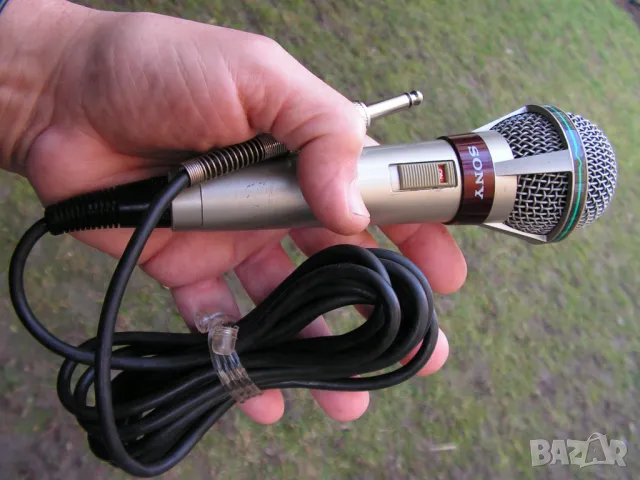 Вокален динамичен, моно микрофон Sony F-V30T, снимка 8 - Микрофони - 48940171