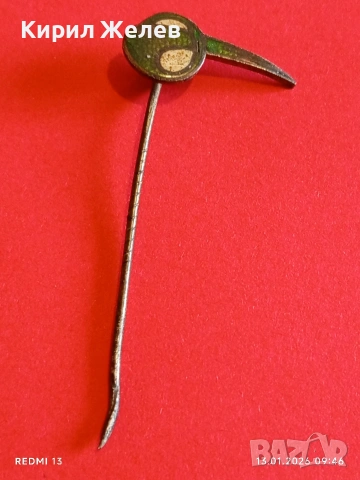 Винтидж емайлирана значка MZ Motorradwerk производител на Мотоциклети бившата ГДР 52873, снимка 7 - Колекции - 53081699