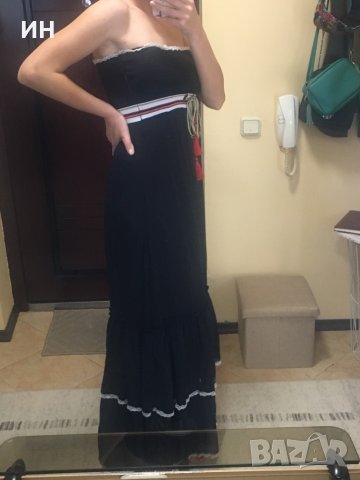 Рокля без презрамки, снимка 4 - Рокли - 33342445