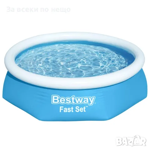Bestway Fast Set Кръгъл Надуваем Басейн, 244x66 См Код P632, снимка 3 - Басейни и аксесоари - 50428985