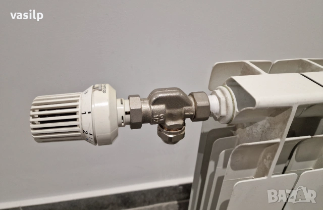 Алуминиев радиатор 17 секции / глидера, 140см х 43см с терморегулатор, снимка 4 - Радиатори - 53141914