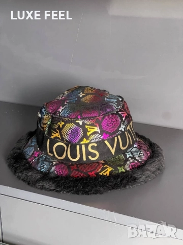 Унисекс Модел Шапки ⚜️ Louis Vuitton Gucci Fendi, снимка 8 - Шапки - 52497329