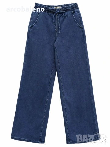 Дамски дънки с удобна кройка, 2цвята , снимка 5 - Дънки - 53239346