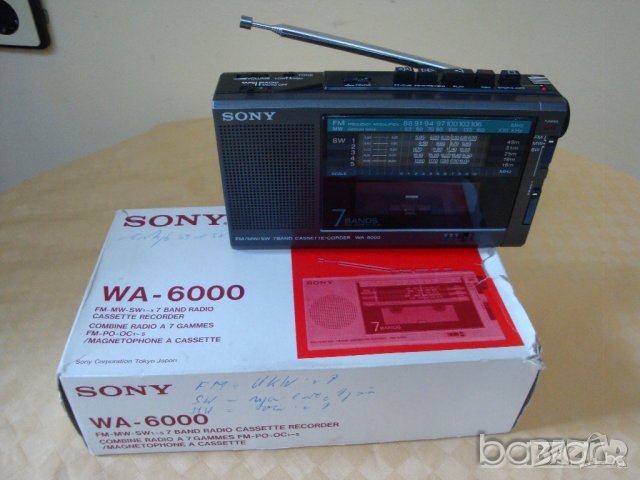 Sony Walkman WA-6000 Radiorecorder , снимка 3 - Радиокасетофони, транзистори - 43265410