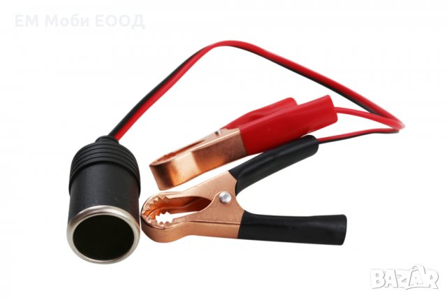 Разклонител Автомобилна букса/гнездо, запалка с щипки за акумулатор, снимка 3 - Аксесоари и консумативи - 33105657