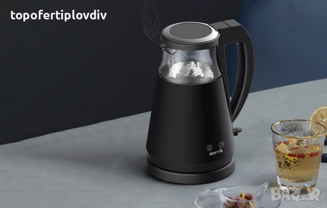 Електрическа кана Deerma Electric Kettle,Гаранция, снимка 2 - Кани - 52385702