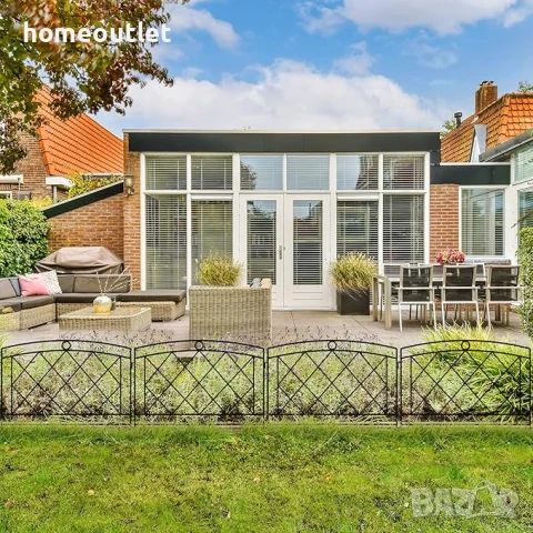 ПРОМОЦИЯ Модулна декоративна ограда за двор, 6 части ELEVENS A-HW89007, снимка 3 - Огради и мрежи - 50982949