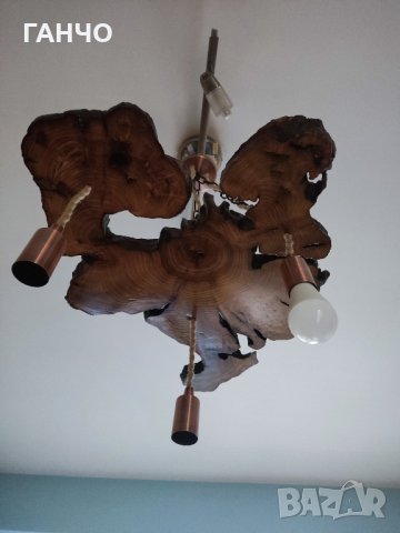 Полилей от дърво, снимка 3 - Полилеи - 40111468