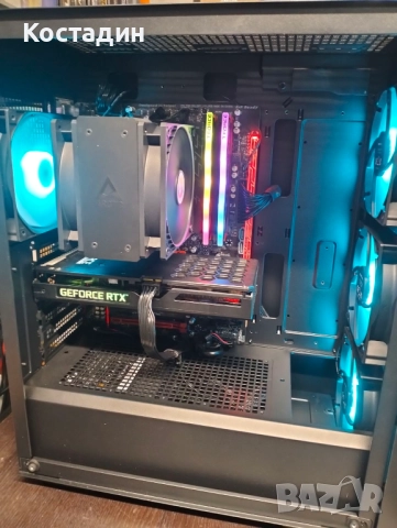 Настолен компютър, снимка 2 - Геймърски - 49959225