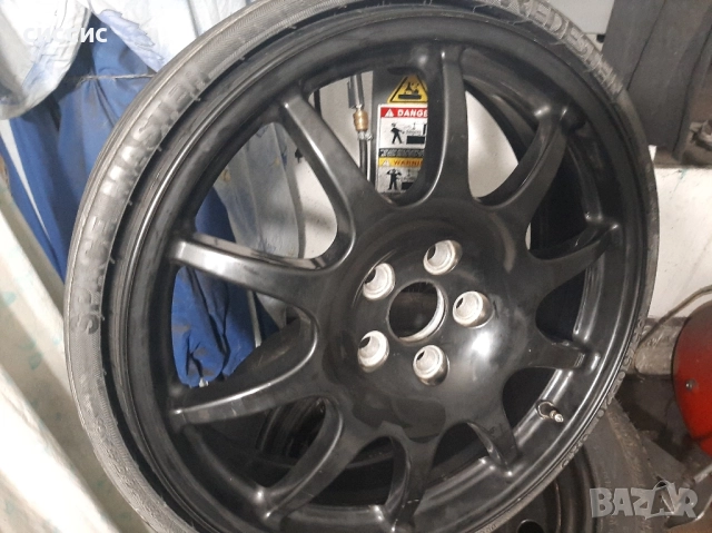 Сгъваема резервна гума патерица 15, 16, 17, 18, 19 и 20цола 5x112 за мерцедес, ауди и др., снимка 8 - Гуми и джанти - 13535152