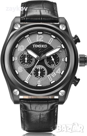 TIME100 Мъжки кварцови часовници Многофункционални спортни ежедневни 