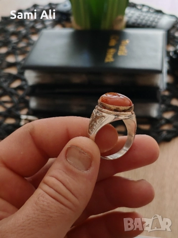 продавам пръстен сребро мъжки пак Турция идват а грама 10 лв, снимка 5 - Пръстени - 52176407