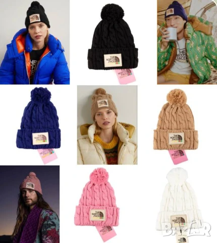 шапка celine the north face , снимка 4 - Шапки - 50744455