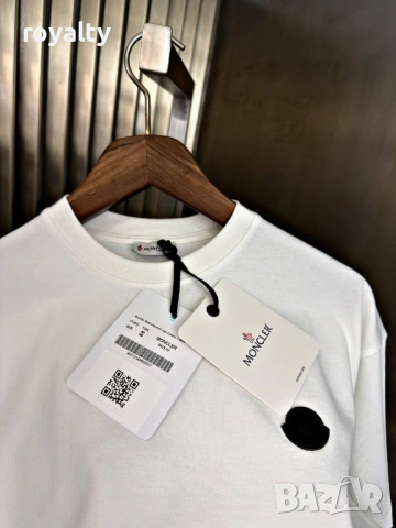 Moncler Нови Мъжки Тениски Два Цвята Монклер , снимка 10 - Тениски - 53510487