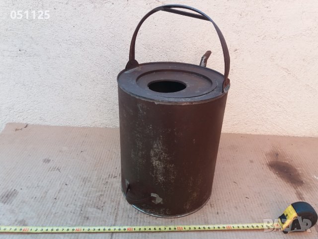 метална лейка за гориво , снимка 9 - Антикварни и старинни предмети - 37491611