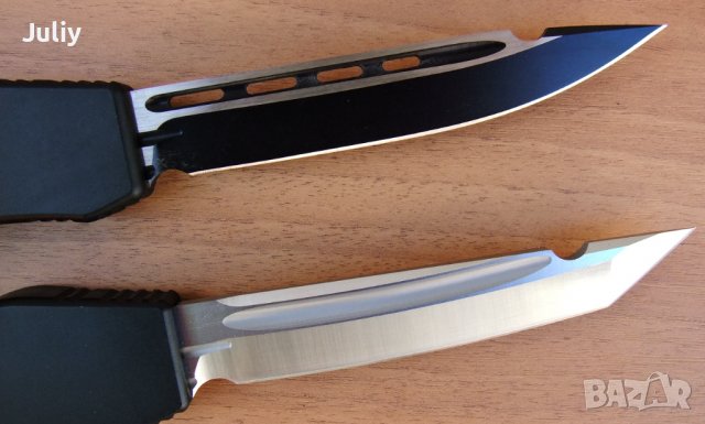 Автоматичен нож Microtech Halo 5 / танто /, снимка 4 - Ножове - 35595399